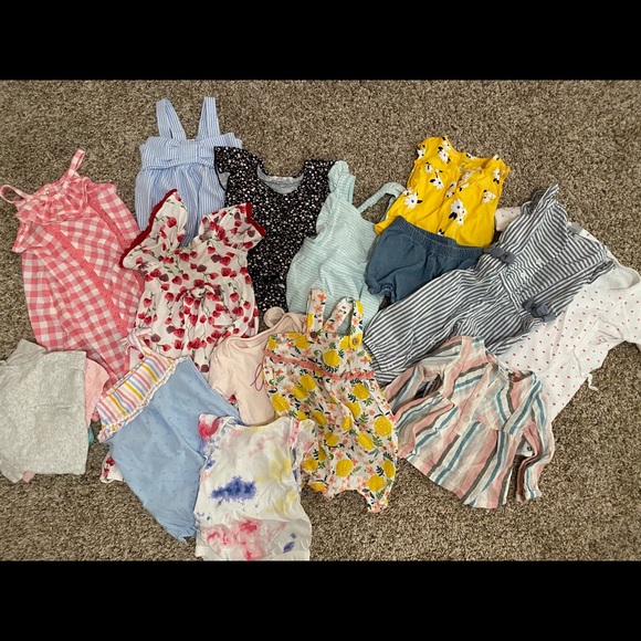 3-6 month baby girl clothing items